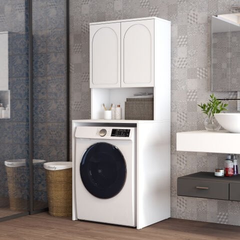 Variant Lyon Çamaşır Makinesi Dolabı V102 - Beyaz