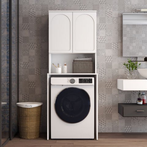 Variant Lyon Çamaşır Makinesi Dolabı V102 - Beyaz