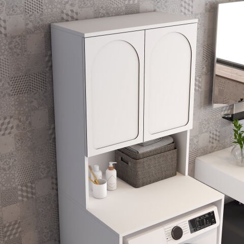 Variant Lyon Çamaşır Makinesi Dolabı V102 - Beyaz