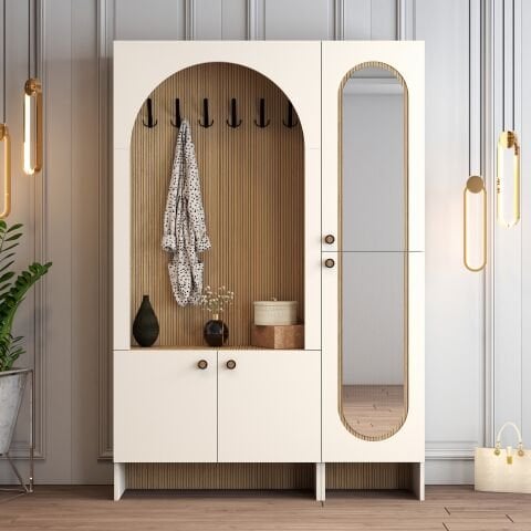 Variant Palermo Portmanto Km V109 - Krem / Yunus