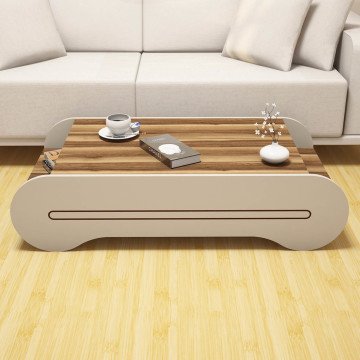 Variant Cool Orta Sehpa Ceviz - Ekru