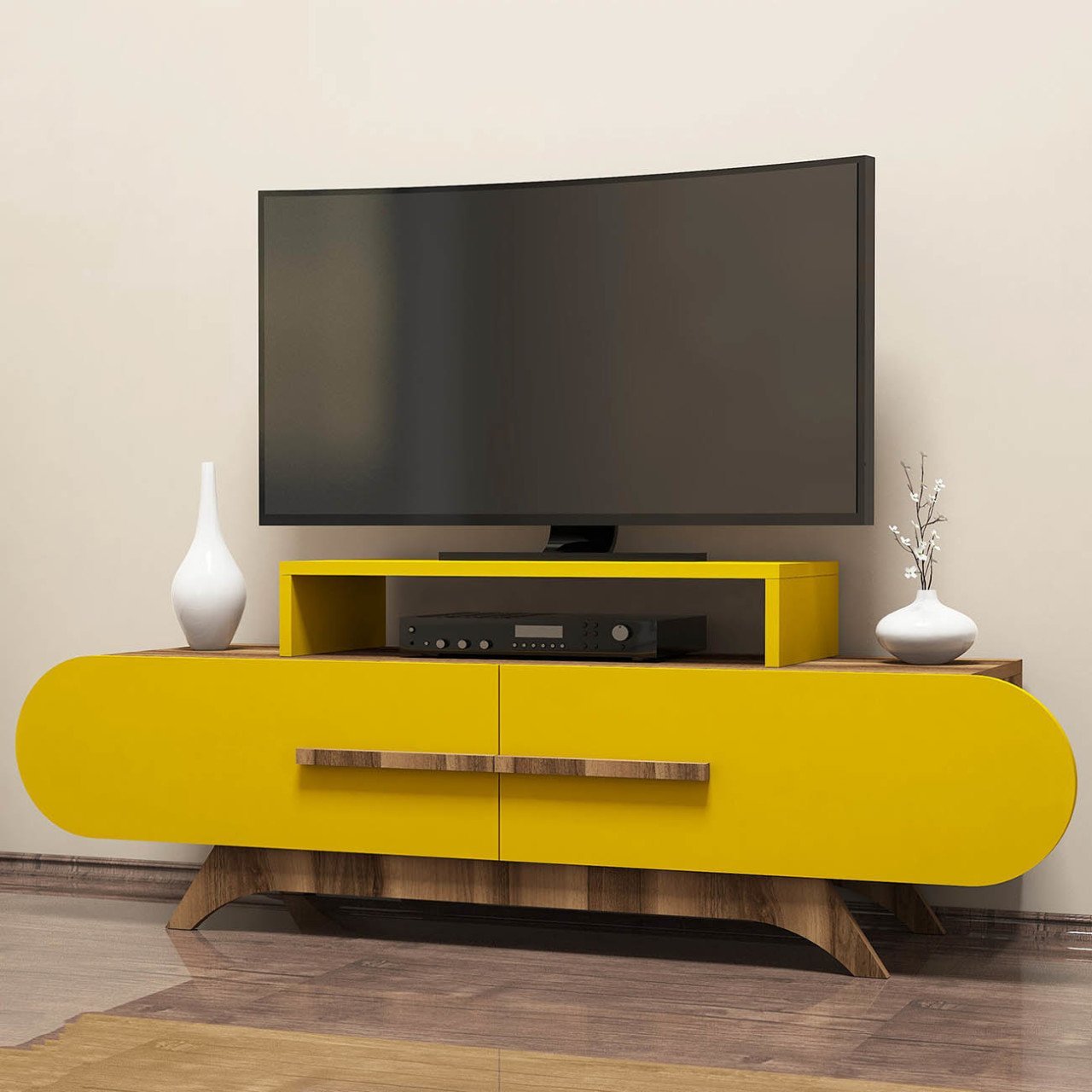 Variant Rose Tv Ünitesi Ceviz - Sarı