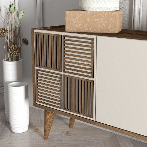 Variant Siena Portmanto - Ceviz / Krem