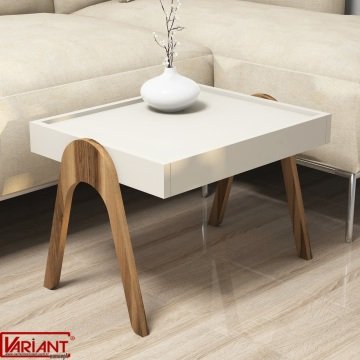 Variant Roma Tepsi Zigon Sehpa Ceviz-Ekru