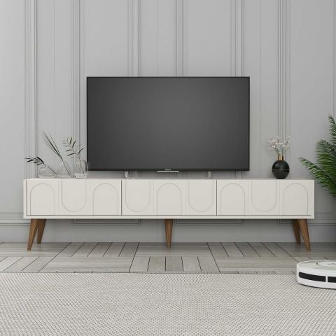 Variant Lyon Alt Tv Ünitesi - Krem / Ceviz