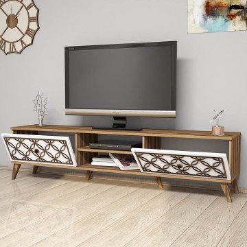 Class Tv Ünitesi - Ceviz / Beyaz