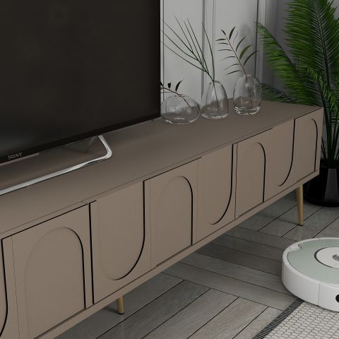 Variant Lyon 3 Lü Salon Takımı - Atlas / Altın
