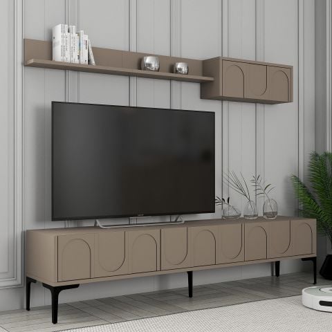 Variant Lyon 3 Lü Salon Takımı - Atlas / Siyah