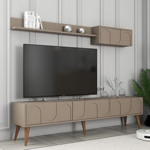 Variant Lyon 3 Lü Salon Takımı - Atlas / Ceviz