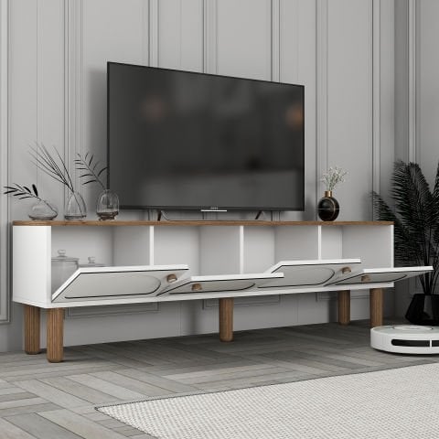 Bohem 3 Lü Salon Takımı - Beyaz