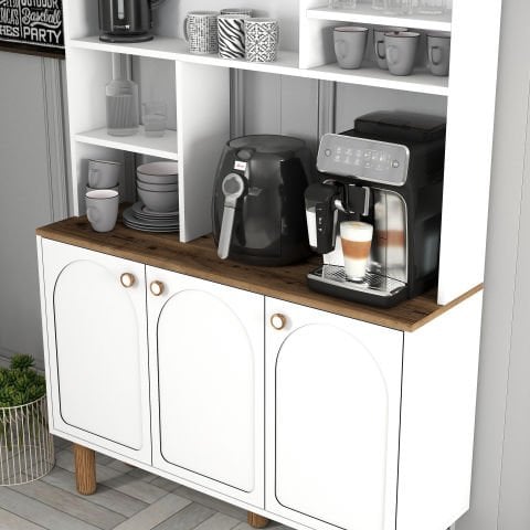 Variant Bohem Kahve Köşesi 120Cm - Beyaz