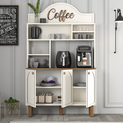 Bohem Kahve Köşesi 120Cm - Krem