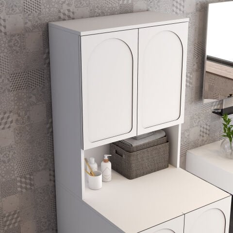 Variant Lyon Çamaşır Makinesi Dolabı V101 - Beyaz