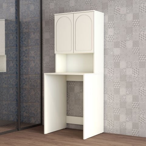 Variant Lyon Çamaşır Makinesi Dolabı V102 - Krem