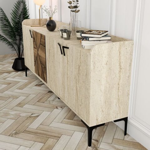 Variant Venedik Konsol - Traverten