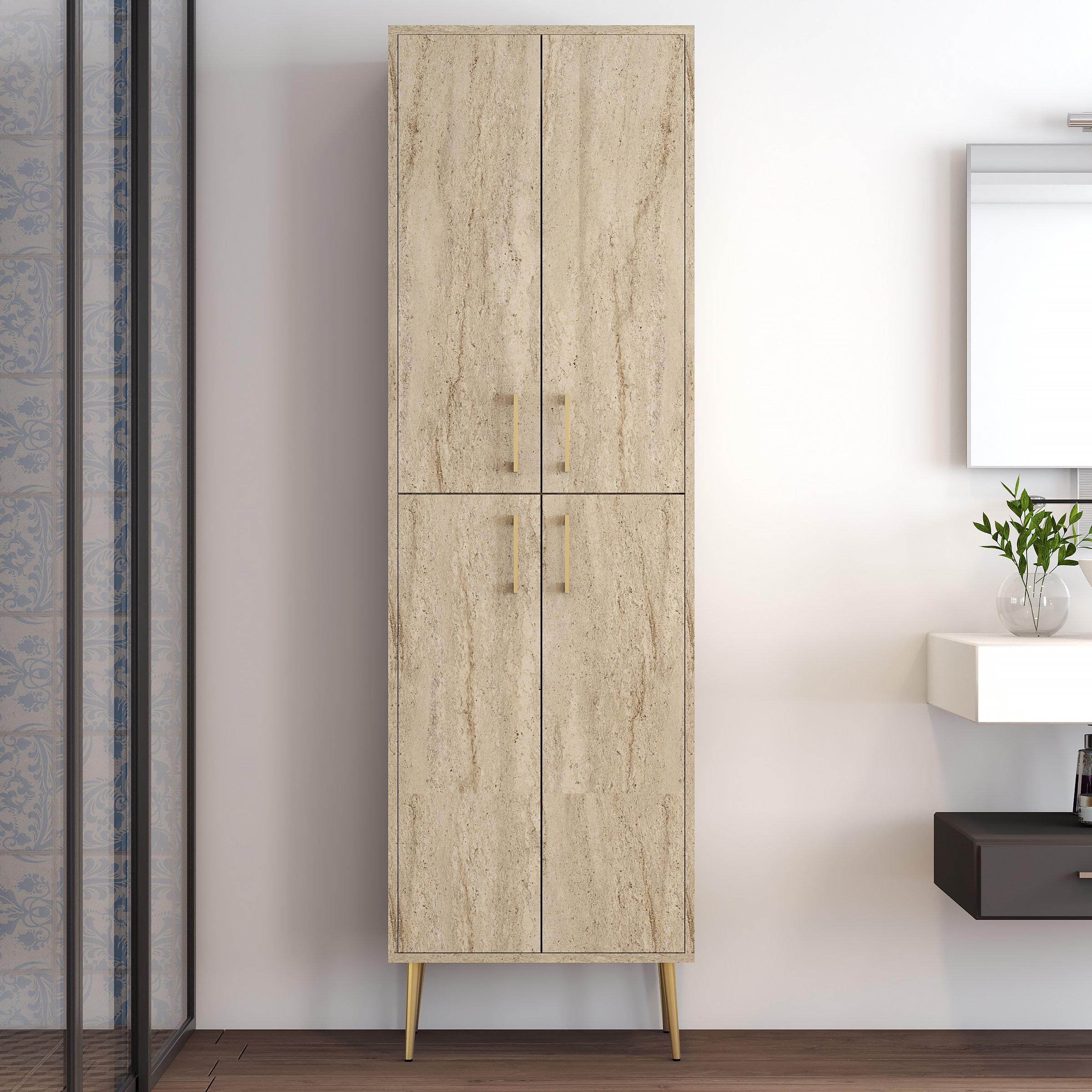 Variant Berlin A Çok Amaçlı Dolap - Traverten