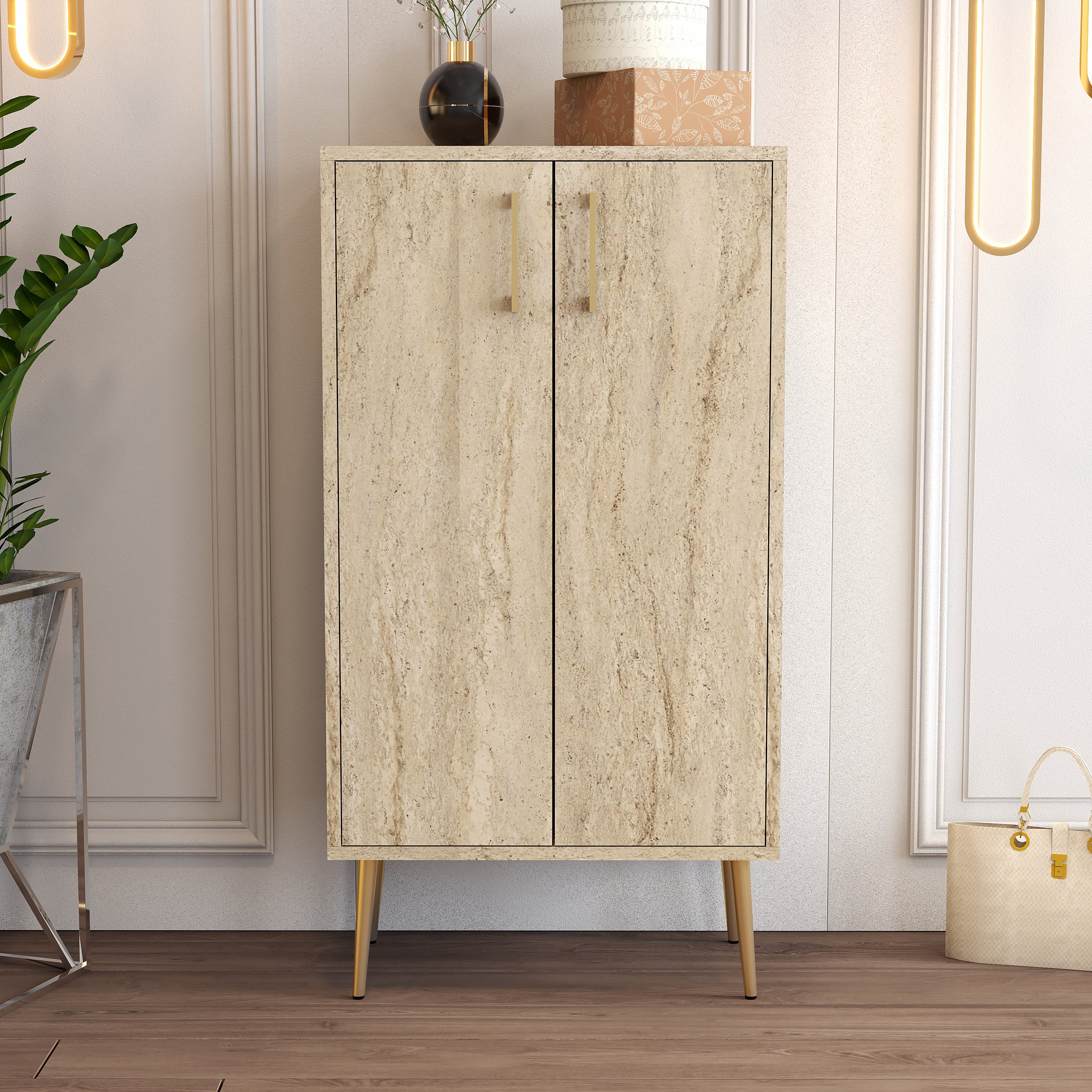 Variant Prag Ayakkabılık - Traverten