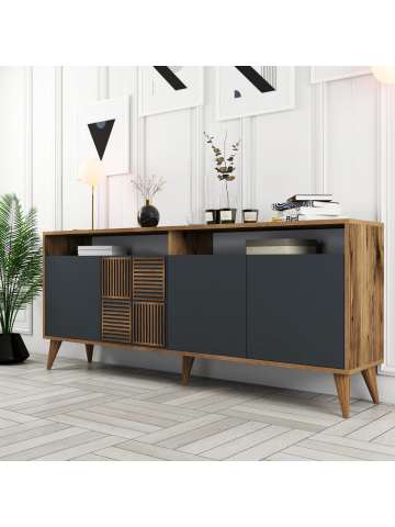 Variant Milan Konsol - Ceviz / Antrasit