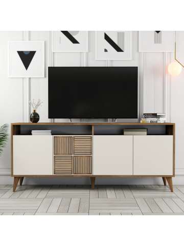 Variant Milan Konsol - Ceviz / Krem