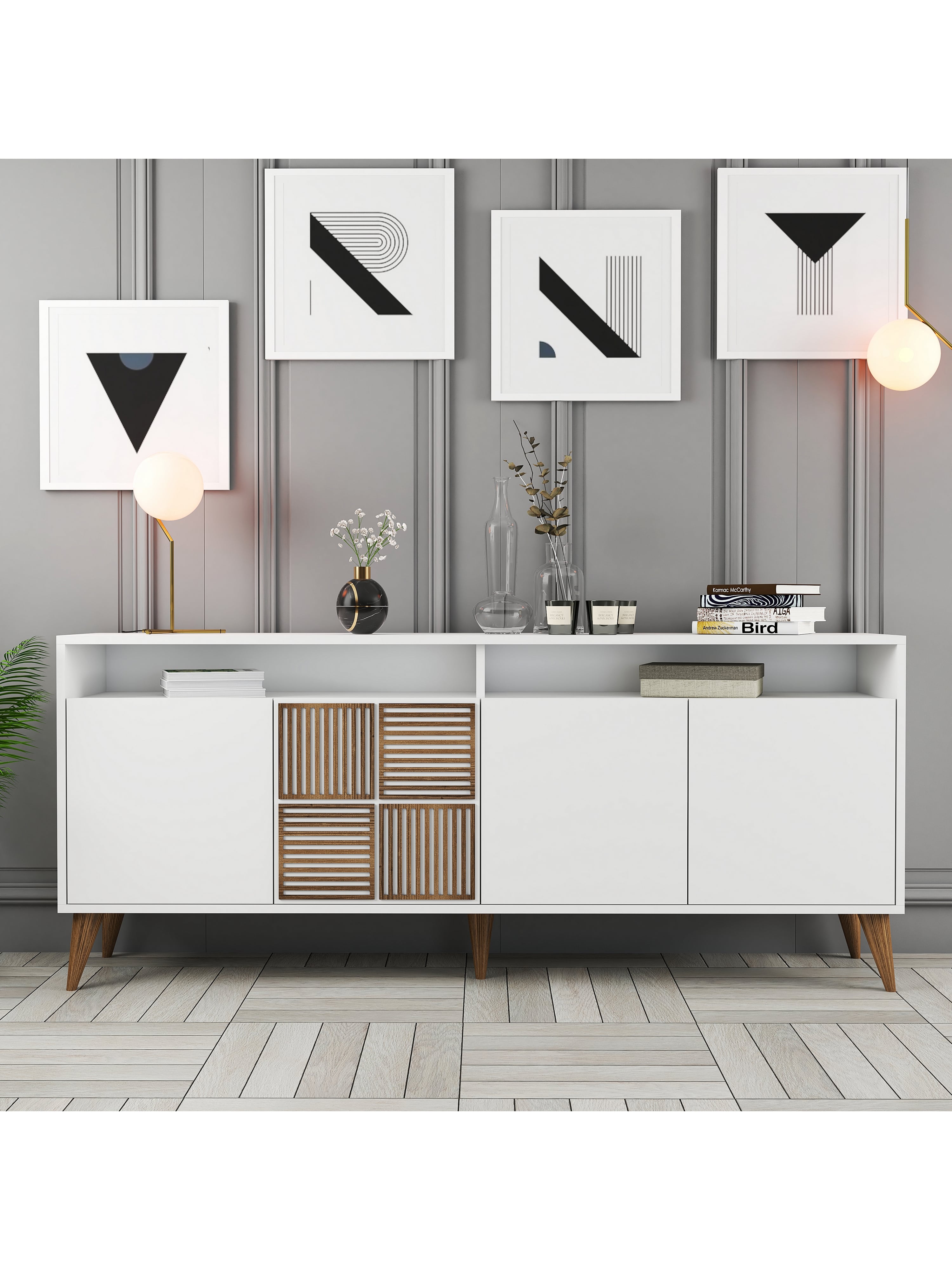 Variant Milan Konsol - Beyaz / Beyaz