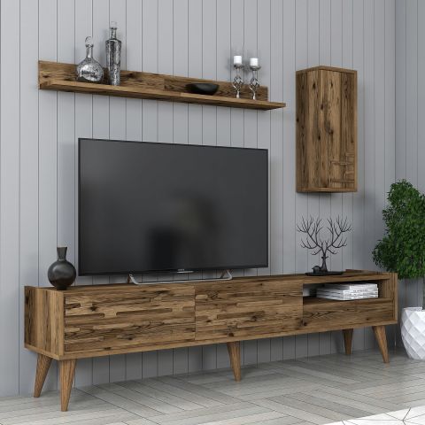 Variant Valensiya Tv Ünitesi - Ceviz / Ceviz
