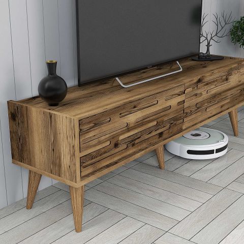 Variant Valensiya 140Cm Tv Ünitesi - Ceviz / Ceviz