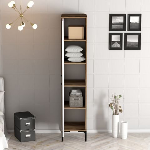 Kumsal 1 Kapılı (R) Gardırop - Lidya / Beyaz