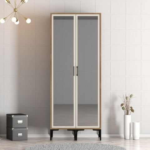Kumsal 2 Kapılı (RR) Gardırop - Lidya / Krem